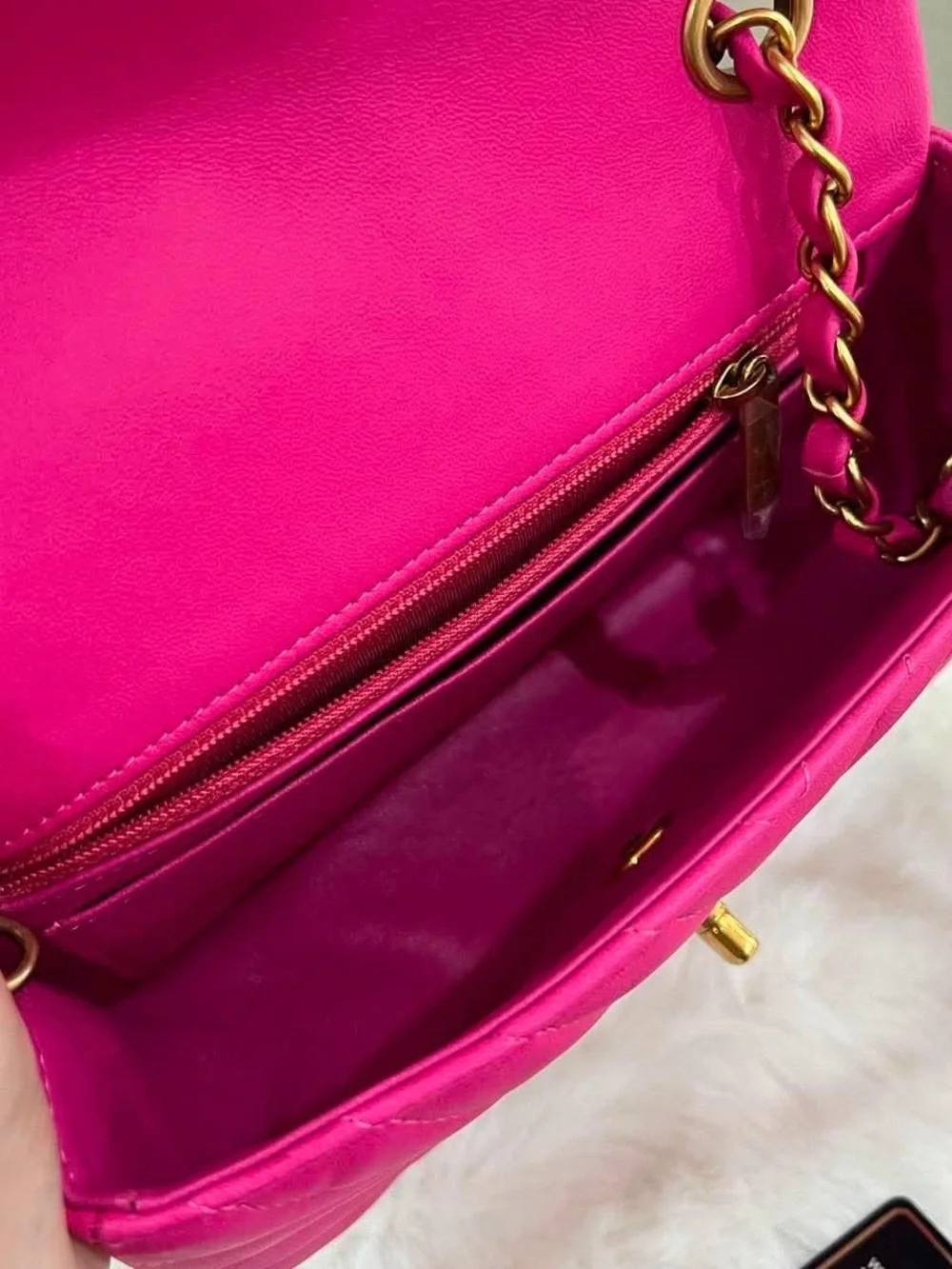 CHANEL authentic pink